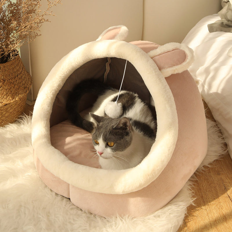 Comfy, Warm, Washable Cat Bed 