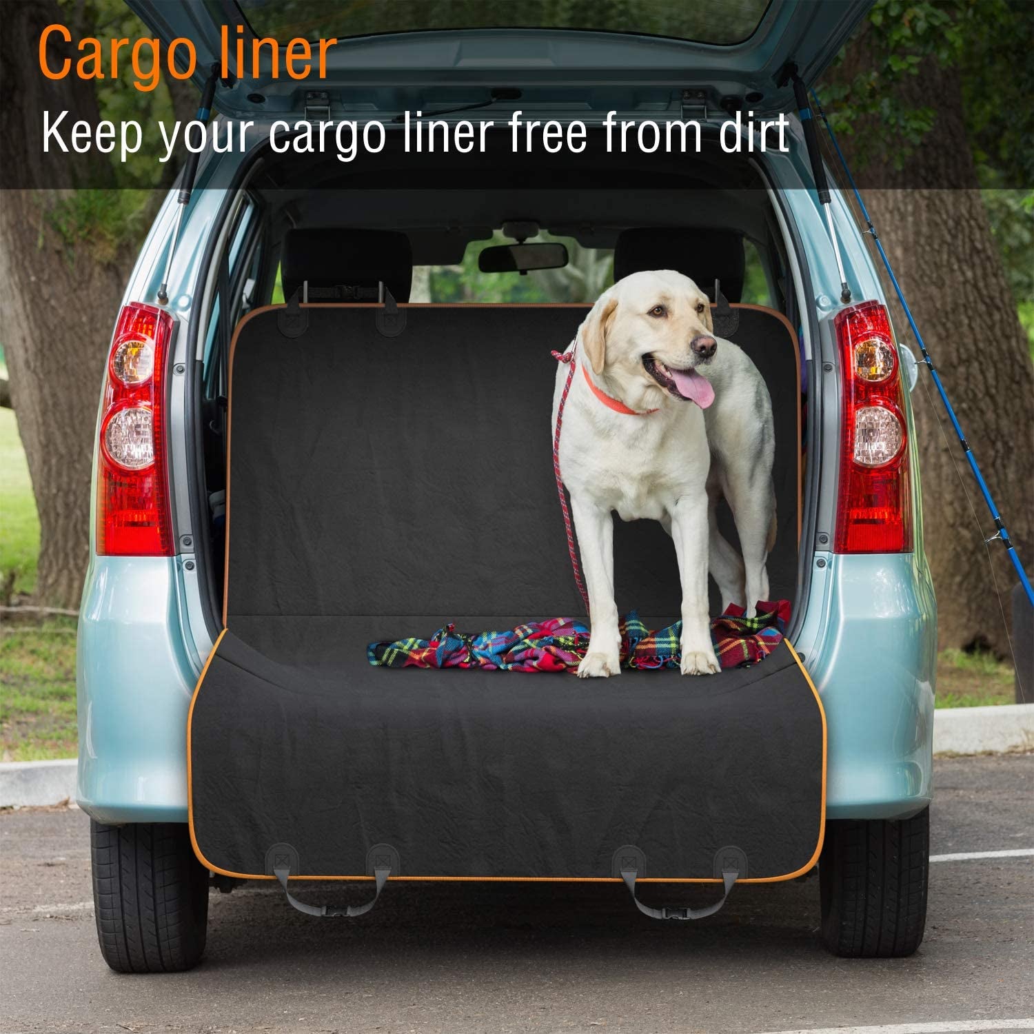 Car Seat Cover for Dogs - XL Waterproof Dog Seat Cover for Back Seat in SUV or Truck 