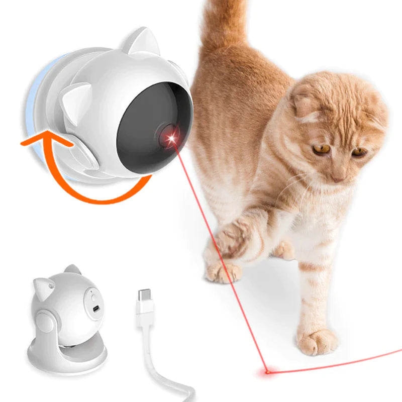 Automatic Interactive LED Laser Toy for Cats