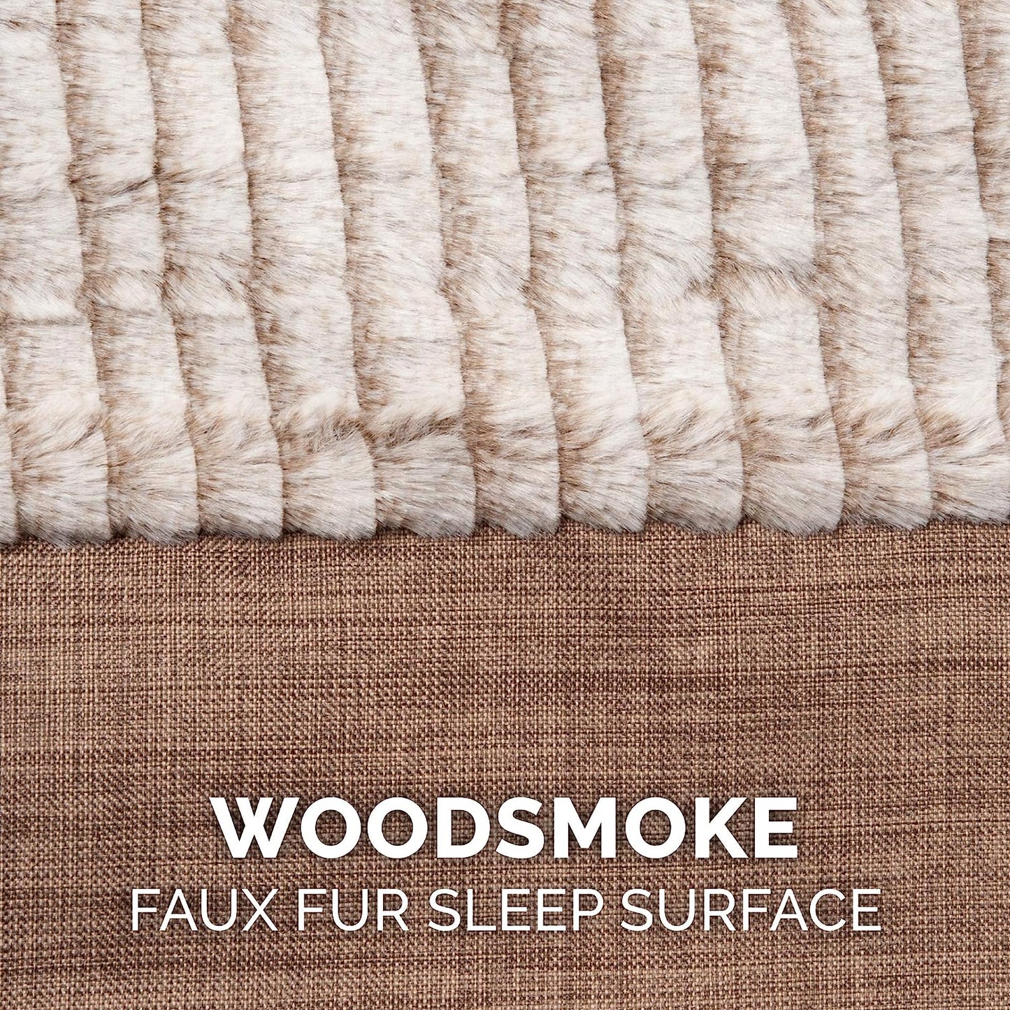 Furhaven XL Orthopedic Dog Bed, Woodsmoke, Jumbo (X-Large)