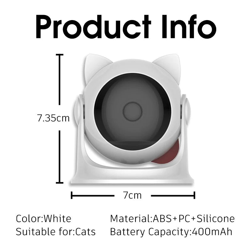 Automatic Interactive LED Laser Toy for Cats