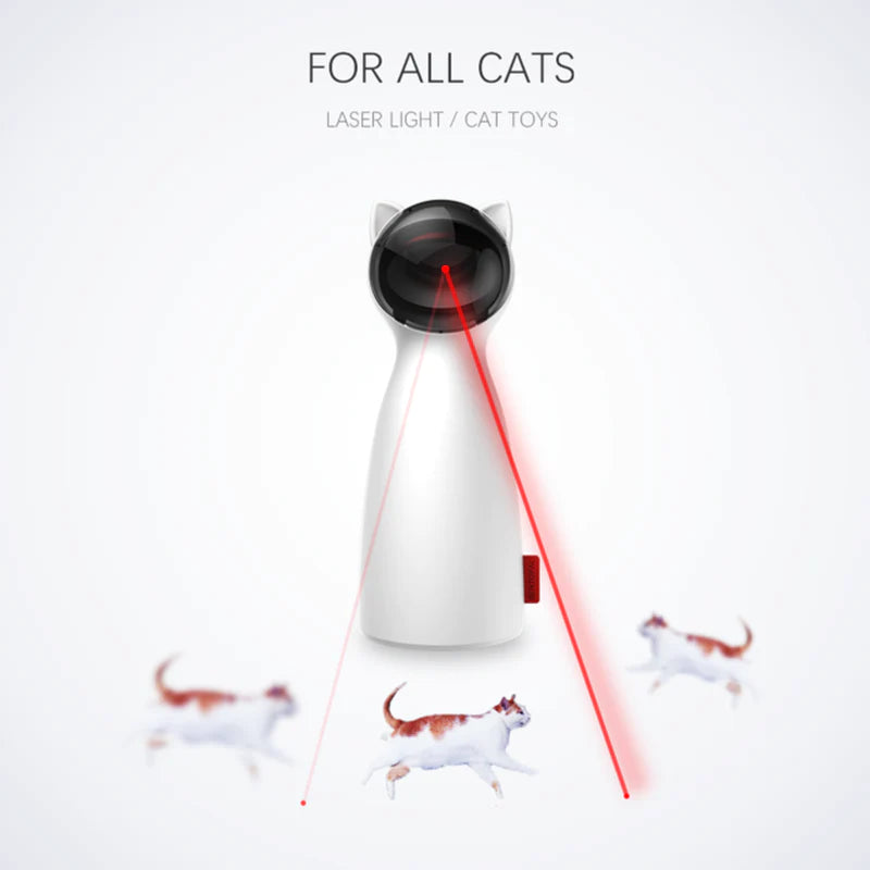 Automatic Interactive LED Laser Toy for Cats