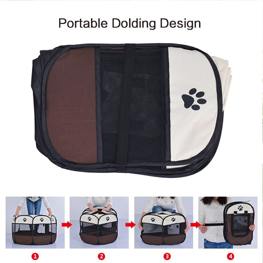 Portable Folding Dog House / Cat Playpen