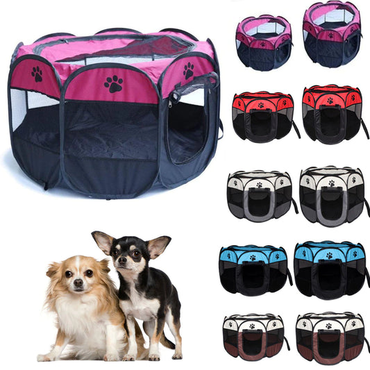 Portable Folding Dog House / Cat Playpen